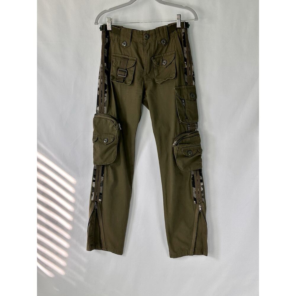 Free Knight Men's Green Cargo Pants Sz 27